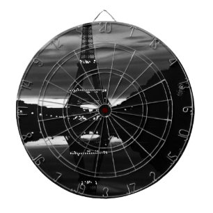 Cible De Fléchettes Vintage France Paris Eiffel