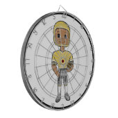 Cible De Fléchettes vintage retro football (Devant gauche)