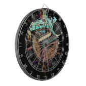 Cible De Fléchettes Vinyl Crate (Devant gauche)