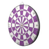 Cible De Fléchettes Violet Et Blanc (Devant droit)