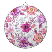 Cible De Fléchettes Violet rose (Devant)