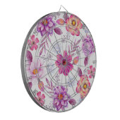 Cible De Fléchettes Violet rose (Devant gauche)