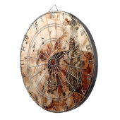 Cible De Fléchettes Violon avec notes de musique Illustration de musiq (Devant droit)