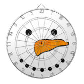 Cible De Fléchettes Visage de neige (Devant)