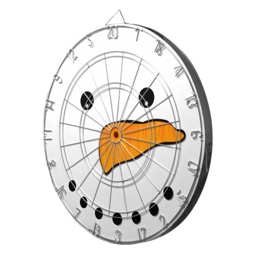 Cible De Fléchettes Visage de neige (Devant droit)