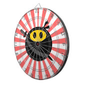 Cible De Fléchettes Visage de smiley de Ninja (Devant droit)