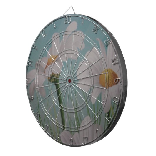 CIBLE DE FLÉCHETTES VISITES BLANCHES (Devant droit)