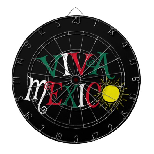 Cible De Fléchettes Viva Mexico (Devant)