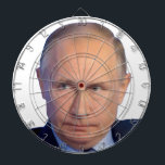 Cible De Fléchettes Vladimir Poutine Président de la Russie<br><div class="desc">Vladimir Poutine, président de Russia Dartboard, présente une photo de clôture d'un criminel de guerre et d'un destructeur ukrainien pour votre cible. The Bull's Eye se trouve juste entre les yeux de Poutine. Amusez-vous pour vous et tous vos amis. Soyez avec l'Ukraine. Vous pouvez, bien sûr, customiser ce tableau de...</div>