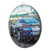 Cible De Fléchettes Voiture Blue Race (Devant droit)