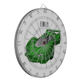 Cible De Fléchettes Voiture de sport verte avec illustration airfos (Devant gauche)