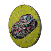 Cible De Fléchettes Voiture Muscle Classique (Devant droit)