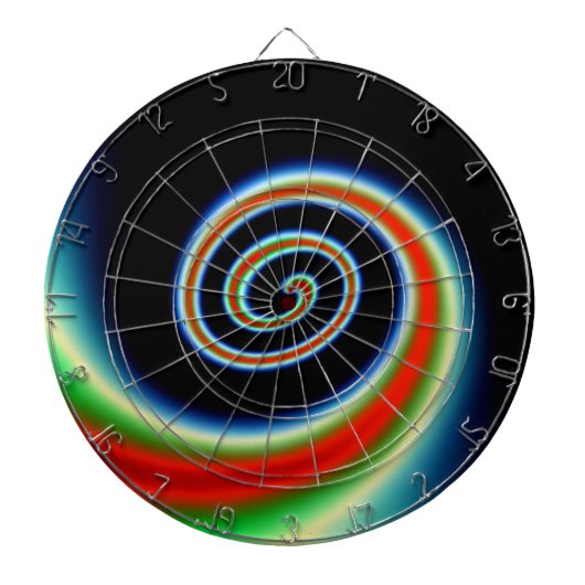 Cible De Fléchettes Volet multicolore cool (Devant)