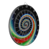 Cible De Fléchettes Volet multicolore cool (Devant gauche)