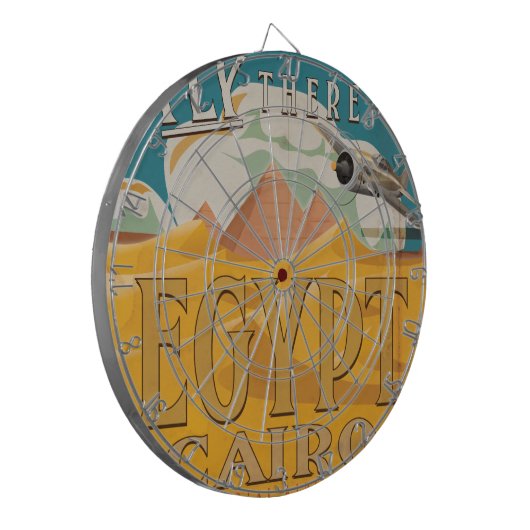 Cible De Fléchettes Vols là-bas - Égypte (Devant gauche)