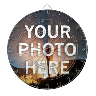 Cible De Fléchettes Votre photo ici