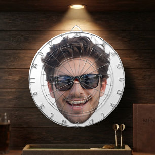 Cible De Fléchettes Votre visage ici
