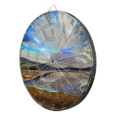 CIBLE DE FLÉCHETTES VUE DU LAC (Devant droit)