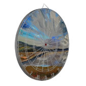 CIBLE DE FLÉCHETTES VUE DU LAC (Devant gauche)