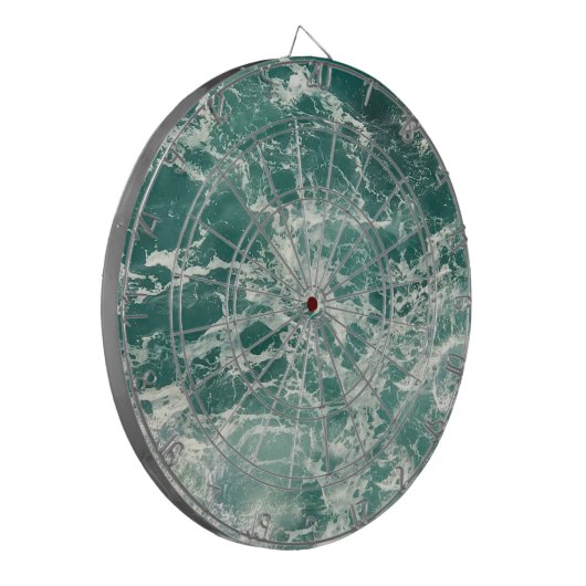 Cible De Fléchettes Waves Blue Green (Devant gauche)