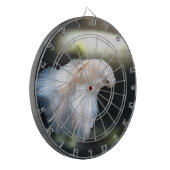 Cible De Fléchettes White siamese Fighting Fish (Devant gauche)