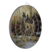 Cible De Fléchettes Whitetail Deer Doe dans la forêt d'automne (Devant gauche)