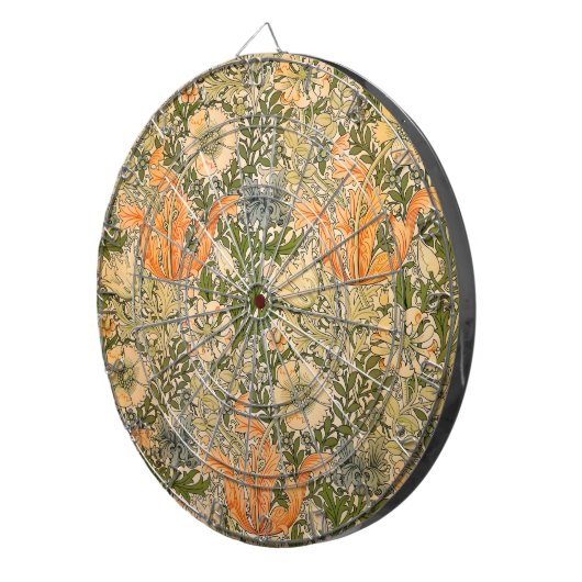 Cible De Fléchettes William Morris Spring Compton Flower Festival (Devant droit)