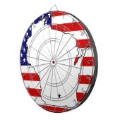 CIBLE DE FLÉCHETTES WISCONSIN MAP (Devant droit)