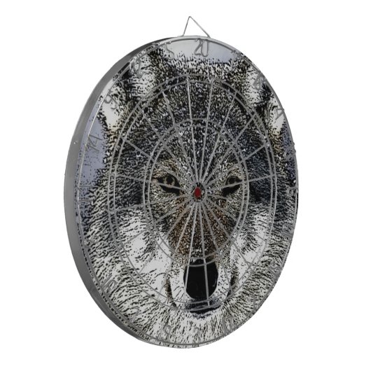 Cible De Fléchettes Wolf Eyes (Devant gauche)