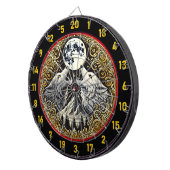 Cible De Fléchettes Wolf hurle sous la lumière de la Lune d’Or (Devant droit)