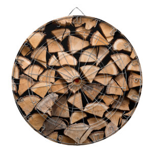 Cible De Fléchettes Woodpile