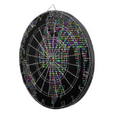 Cible De Fléchettes world earth planet globe (Devant droit)