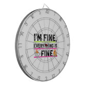 Cible De Fléchettes Wrapping Paper Flat Sheet Set of 3 (Devant gauche)