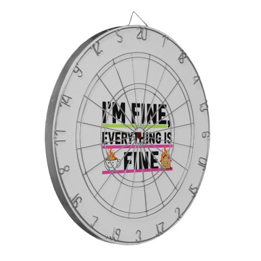 Cible De Fléchettes Wrapping Paper Flat Sheet Set of 3 (Devant gauche)