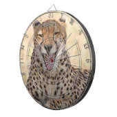 Cible De Fléchettes Yawning Cheetah (Devant droit)