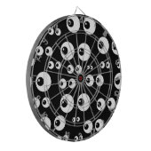 Cible De Fléchettes yeux blancs noirs (Devant gauche)