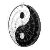 Cible De Fléchettes Yin Yang (Devant droit)