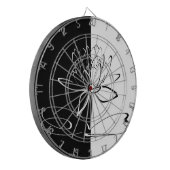 Cible De Fléchettes Yin Yang Black Lotus Blossom (Devant gauche)