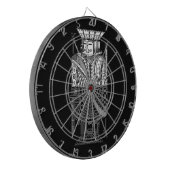 Cible De Fléchettes Ying Yang King (Devant gauche)