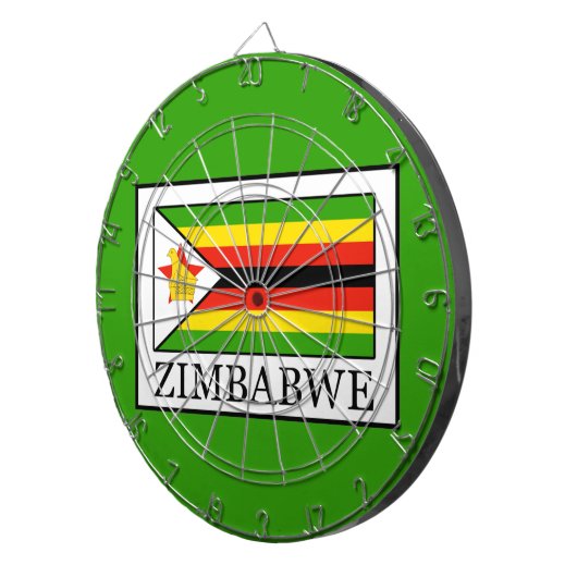 Cible De Fléchettes Zimbabwe (Devant droit)