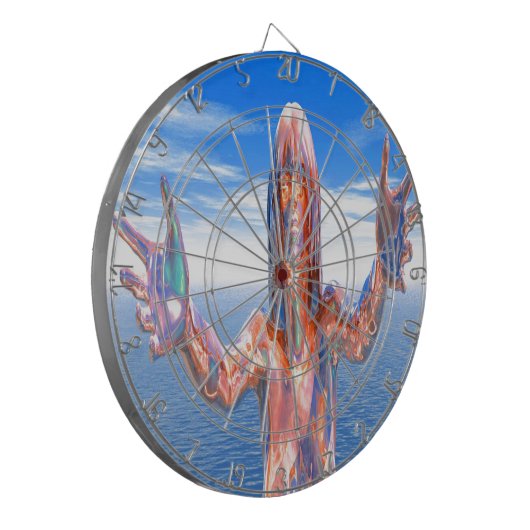 Cible De Fléchettes Zombie (Devant gauche)