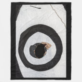 cible déchirure la couverture en toison (Devant)