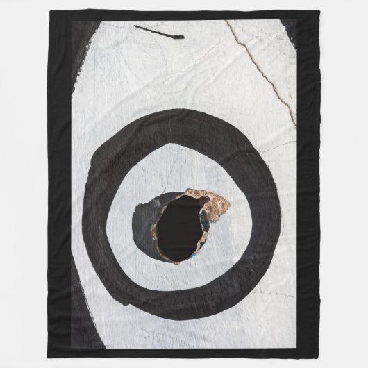 cible déchirure la couverture en toison (Devant)