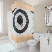 cible déchirure le rideau de douche (En situation)