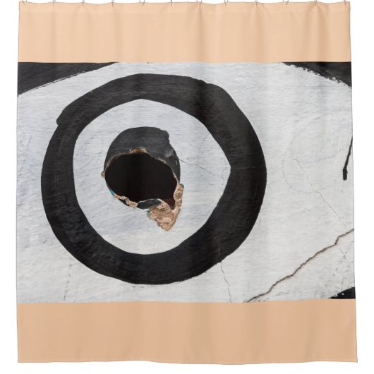 cible déchirure le rideau de douche (Devant)