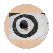 cible déchirures sur la planche à découper (Devant)