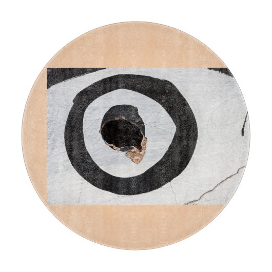 cible déchirures sur la planche à découper (Devant)