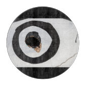 cible déchirures sur la planche à découper (Devant)