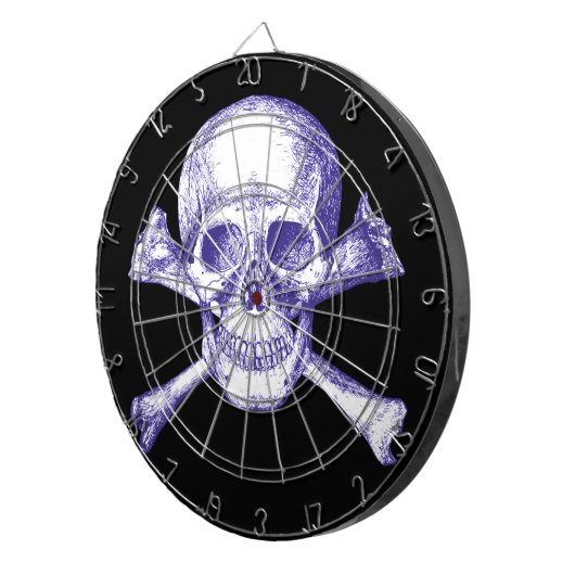 Cible d'os de crâne et de croix (Devant droit)