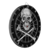 Cible d'os de crâne et de croix (Devant gauche)